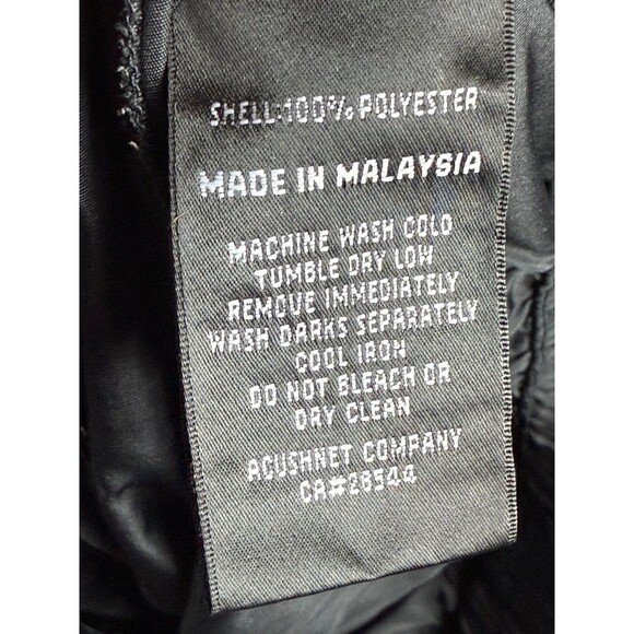 Footjoy Golf Vest 1/4 Snap Pullover Windbreaker Vest Palmetto Dunes Hilton Head - Picture 7 of 9